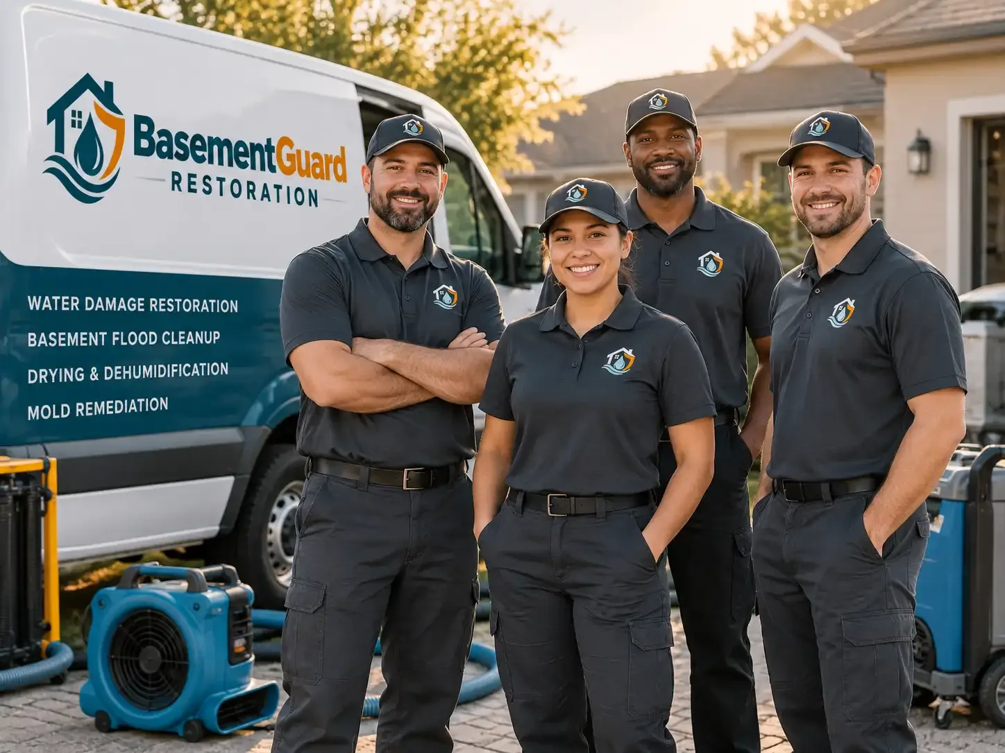 Basement Water Damage Restoration company in Mcloud, OK